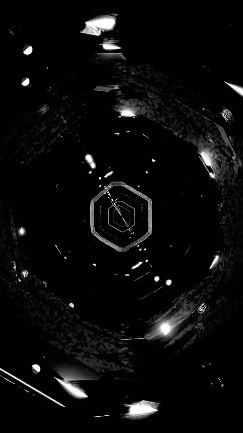 Tunnel video loop creating a mesmerizing visual experience with seamless tr.. Stock Footage 321567009
