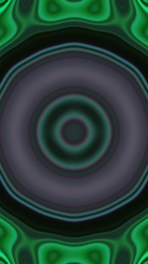 Tunnel video loop features vibrant green swirling patterns with smooth tran.. Stock Footage 321262279