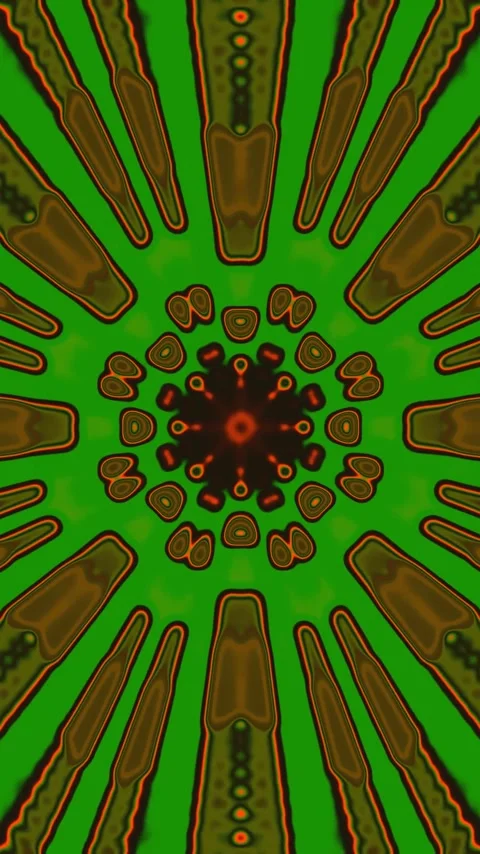 Tunnel video loop featuring colorful patterns moving in a circular motion f.. Stock Footage 322774928