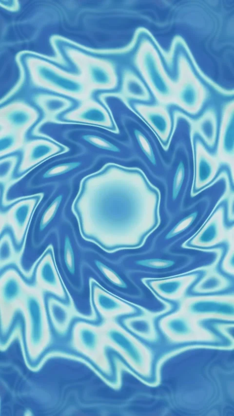 Tunnel video loop featuring fluid blue patterns for immersive visual experi.. Stock Footage 321264559