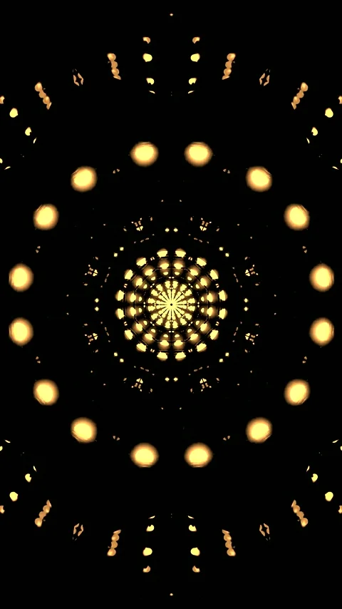 Tunnel video loop presents dynamic motion with swirling patterns and glowin.. Stock-Footage 321565511