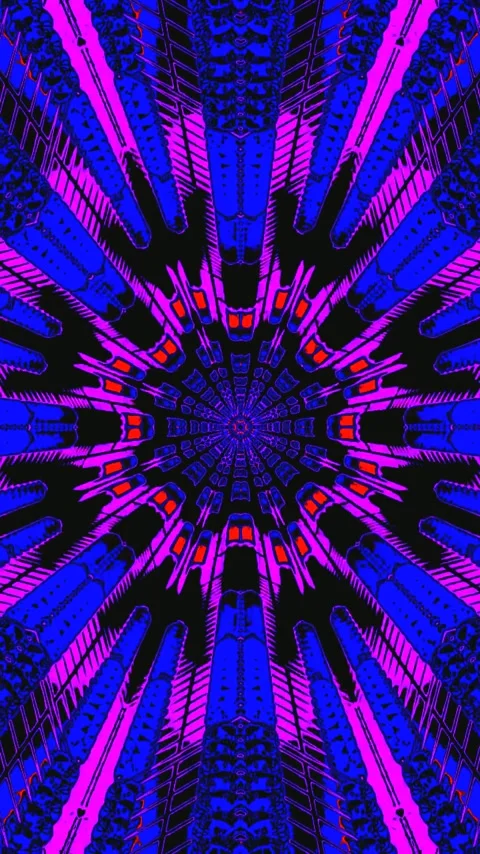 Tunnel video loop provides a captivating visual experience with seamless tr.. Stock Footage 321575663