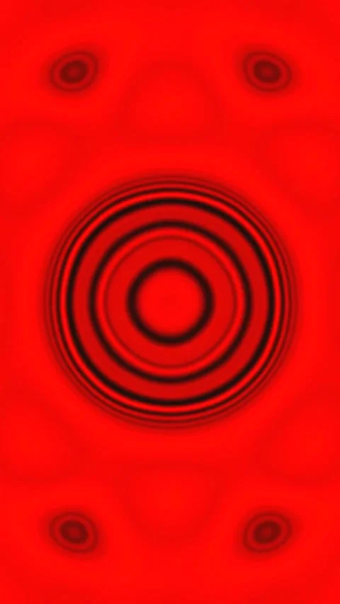 Tunnel video loop with red colors and circular motion displayed continuousl.. Stock Footage 322768948