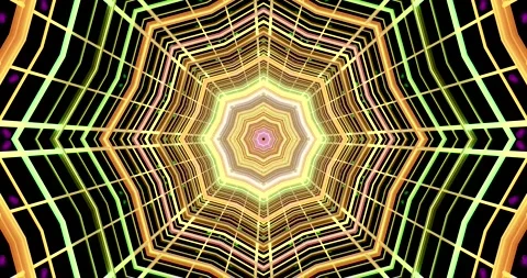 Tunnel video loop screensaver creates a dynamic visual experience Stock Footage 317962066