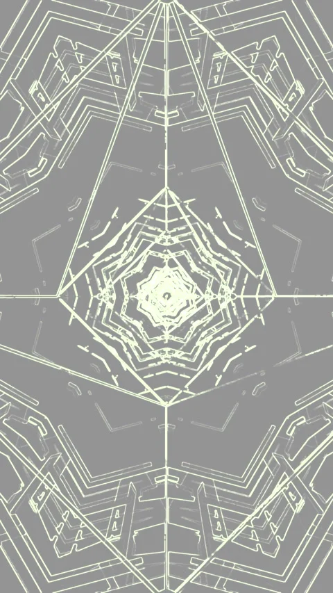 Tunnel video loop screensaver creating a mesmerizing and seamless visual ex.. Stock Footage 321266267