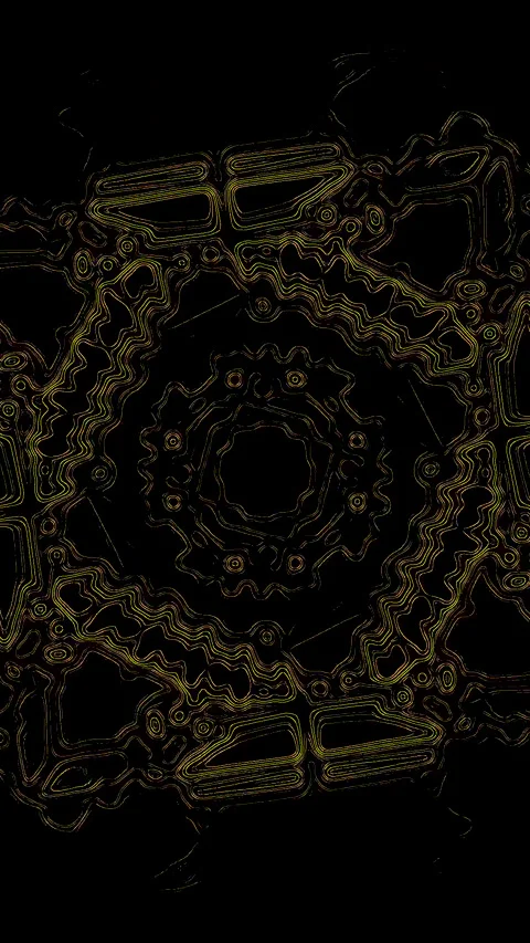 Tunnel video loop screensaver featuring abstract designs with smooth transi.. Stock Footage 321566187