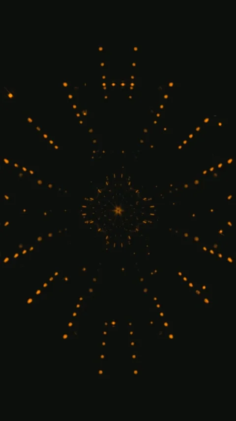 Tunnel video loop screensaver with seamless motion and glowing patterns in .. Stock Footage 321575619