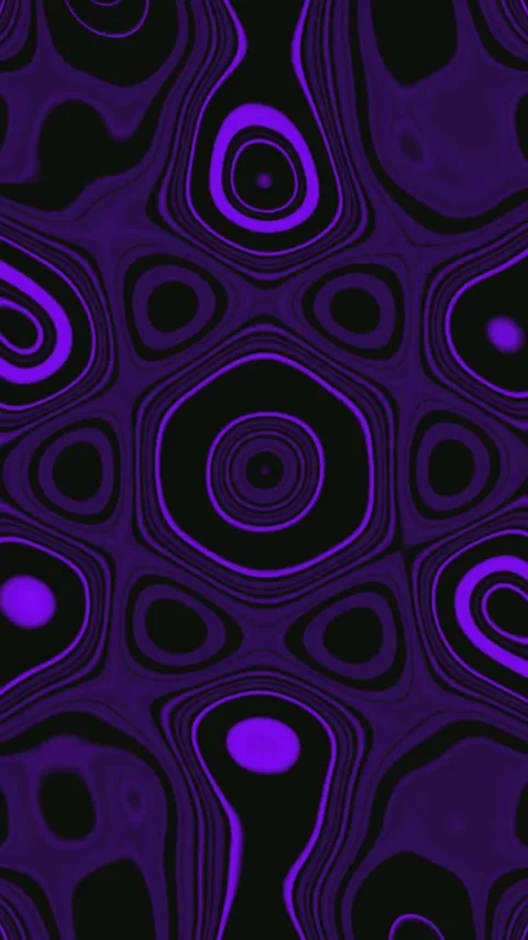 Tunnel video loop with vibrant purple design creating a seamless visual exp.. Stock Footage 321572525