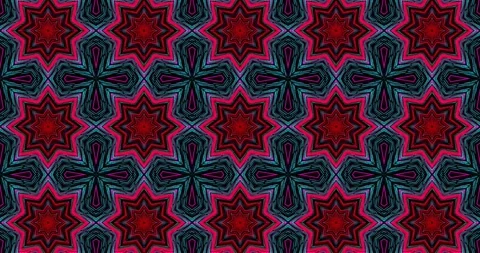 Tunnel video looping screensaver features vibrant patterns and colors creat.. Stock Footage 317333154