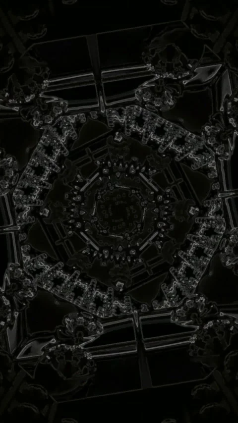 Tunnel video vj loop creates immersive experience with dynamic visuals and .. Stock Footage 321266459