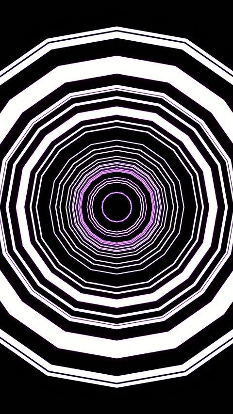 Tunnel video vj loop creates a seamless and mesmerizing visual experience f.. Stock Footage 321271202