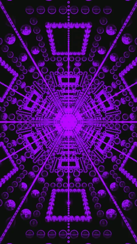 Tunnel video vj loop creates mesmerizing visuals with seamless motion and v.. Stock Footage 321575360