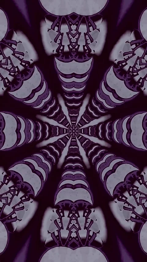 Tunnel video vj loop creating a mesmerizing seamless visual experience for .. Stock Footage 321262992