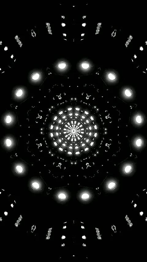 Tunnel video vj loop provides an immersive view with a seamless visual expe.. Stock Footage 321263038