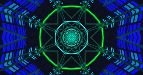 Tunnel video vj loop screensaver offers a seamless immersive visual experie.. Stock Footage 318790109