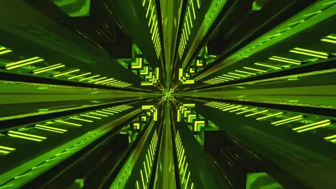 Tunnel video vj loop screensaver creates mesmerizing visual effect with vib.. Stock Footage 319417406