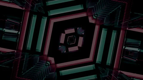 Tunnel video vj loop screensaver creates endless visual journey with dynami.. Stock Footage 319431277