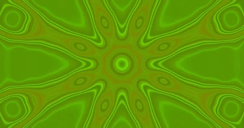 Tunnel video vj loop screensaver with vibrant green patterns creating a mes.. Stock Footage 319433349