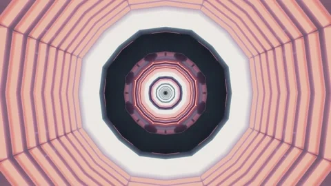 Tunnel video vj loop screensaver creating a seamless visual journey with dy.. Video stock 320057522