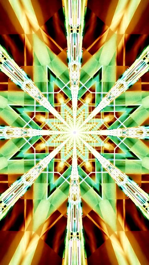 Tunnel video vj loop screensaver with vibrant colors and seamless motion in.. 스톡 동영상 320353577