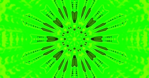 Tunnel video vj loop screensaver with dynamic green patterns and seamless a.. Stock Footage 320386841
