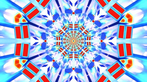 Tunnel video vj loop screensaver creates a mesmerizing visual journey throu.. Stock Footage 320389136