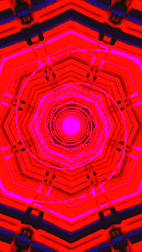 Tunnel video vj loop screensaver creating a seamless visual experience with.. Video stock 321262830