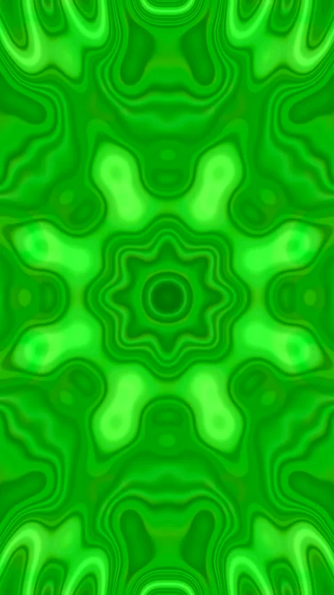 Tunnel video vj loop screensaver creates seamless green patterns and shapes.. Stock Footage 321263475