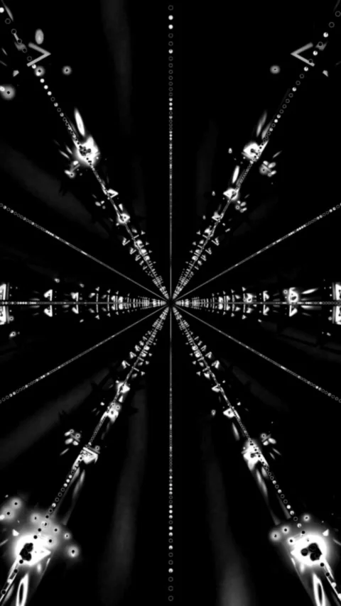 Tunnel video vj loop screensaver creates an immersive experience with fluid.. Stock Footage 321263631
