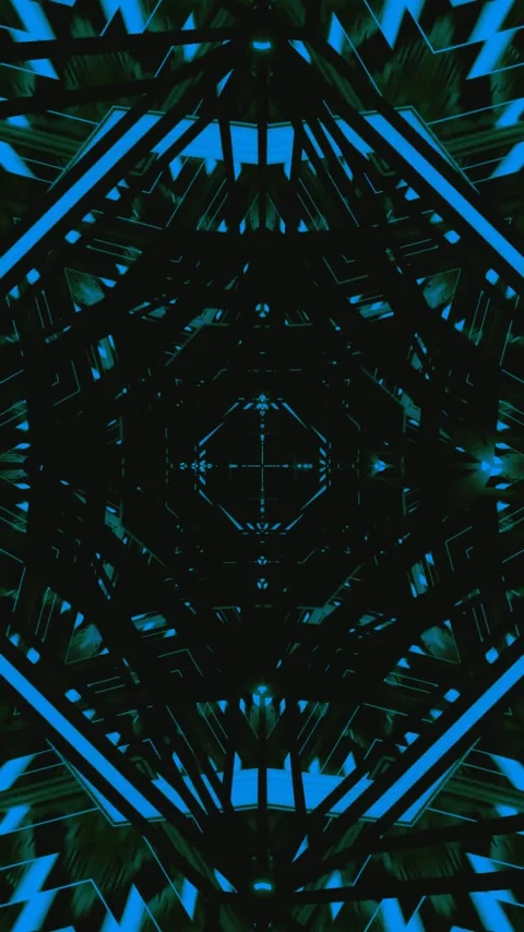 Tunnel video vj loop screensaver creating a seamless experience of motion a.. Stock Footage 321267021