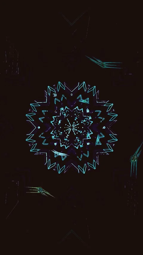 Tunnel video vj loop screensaver creates a seamless experience with abstrac.. Stock Footage 321270164