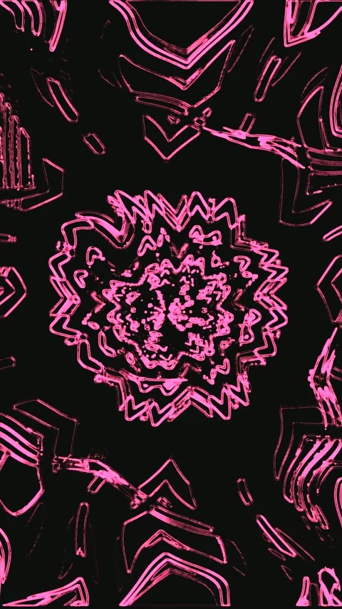 Tunnel video vj loop screensaver creates a vibrant and dynamic visual exper.. Stock Footage 321564000