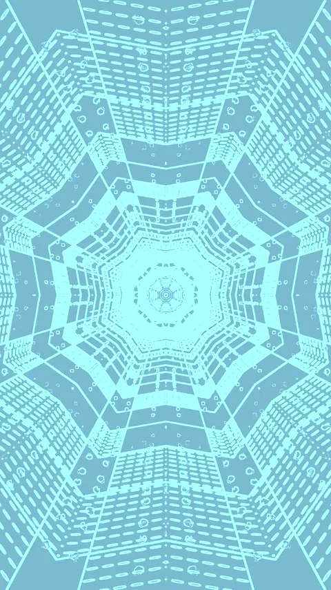 Tunnel video vj loop screensaver featuring seamless motion in a geometric d.. Stock Footage 321564103