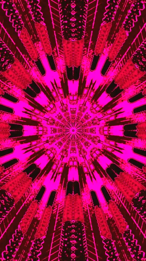 Tunnel video vj loop screensaver creates a vibrant and dynamic experience w.. Stock Footage 321564224