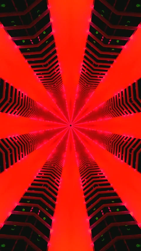 Tunnel video vj loop screensaver with vibrant colors and seamless motion to.. Stock Footage 321565153