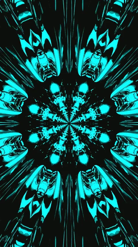 Tunnel video vj loop screensaver creates immersive visual experience with s.. Stock Footage 321566633