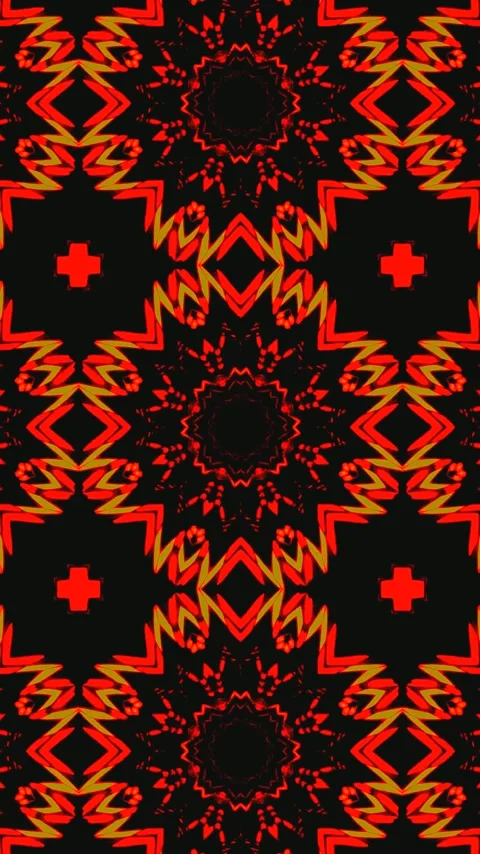 Tunnel video vj loop screensaver showcasing vibrant patterns with seamless .. Stock Footage 321568247