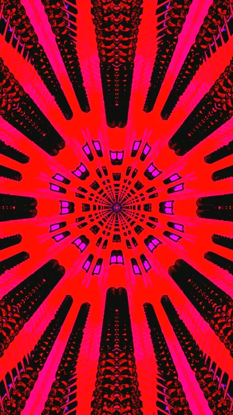 Tunnel video vj loop screensaver provides a captivating visual experience w.. Stock Footage 321568286