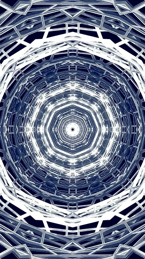 Tunnel video vj loop screensaver creates a seamless visual journey through .. Stock Footage 321569960