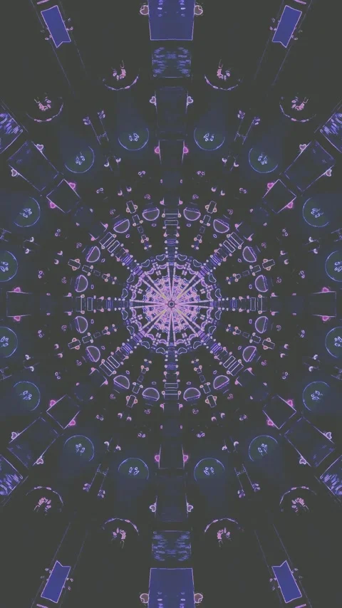 Tunnel video vj loop screensaver creates a mesmerizing visual experience wi.. Stock Footage 321570019
