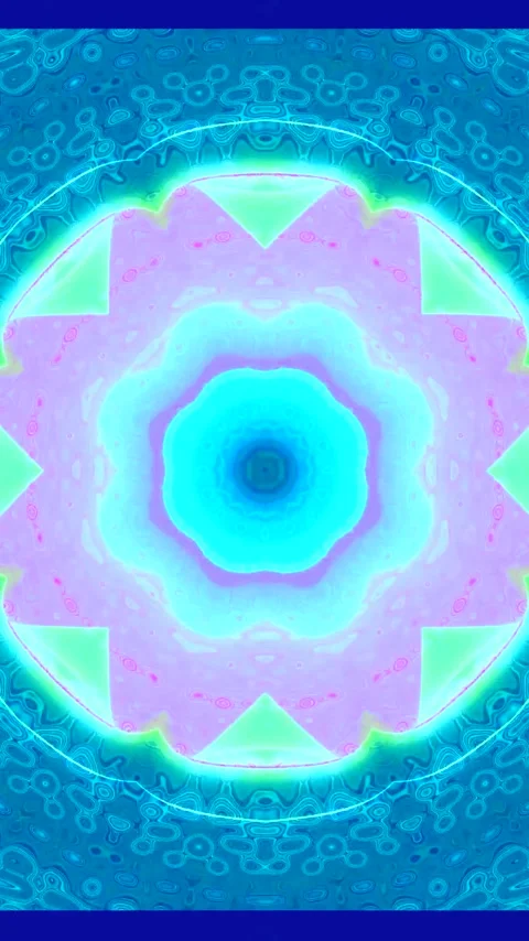 Tunnel video vj loop screensaver featuring vibrant colors and smooth transi.. Stock Footage 321570840