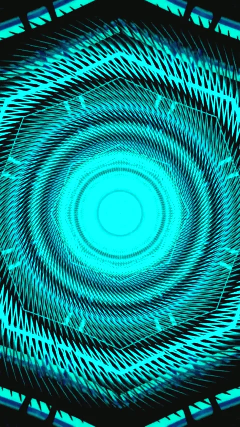 Tunnel video vj loop screensaver that creates a mesmerizing experience with.. Stock Footage 321571276
