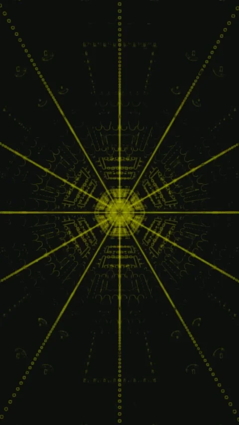 Tunnel video vj loop screensaver creating a seamless visual experience with.. Stock Footage 321571516