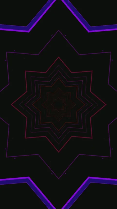 Tunnel video vj loop screensaver featuring vibrant colors and seamless geom.. Stock Footage 321571732