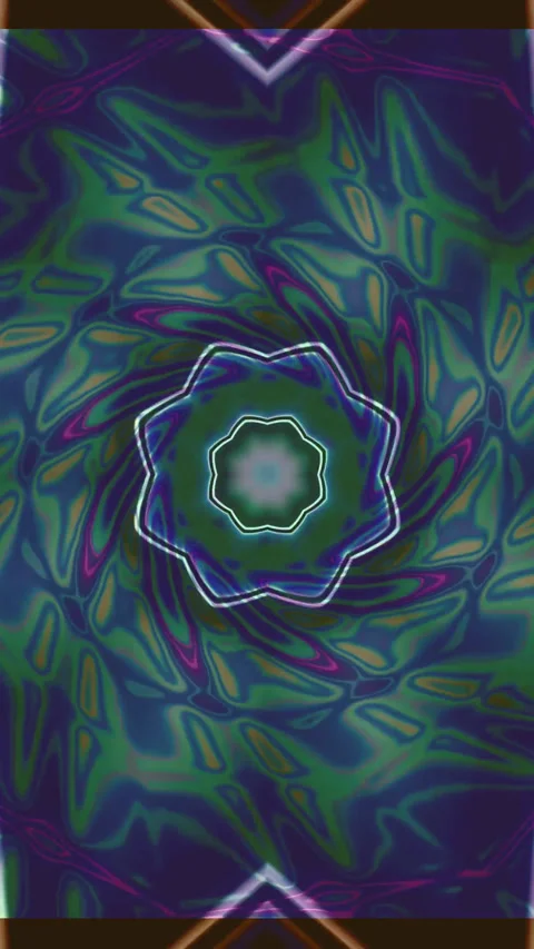 Tunnel video vj loop screensaver creates a mesmerizing visual experience wi.. Video stock 321571816