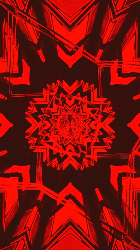 Tunnel video vj loop screensaver creates dynamic visuals with vibrant color.. Stock Footage 321571888