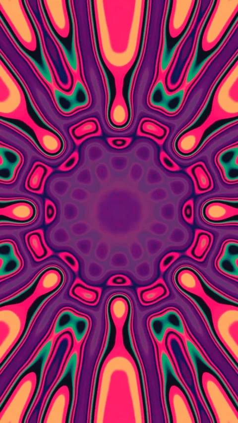 Tunnel video vj loop screensaver creates a mesmerizing seamless visual expe.. Stock Footage 321571970