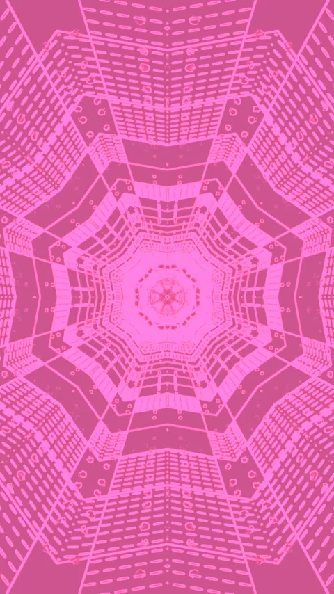 Tunnel video vj loop screensaver creates an immersive experience with seaml.. Stock Footage 321572387