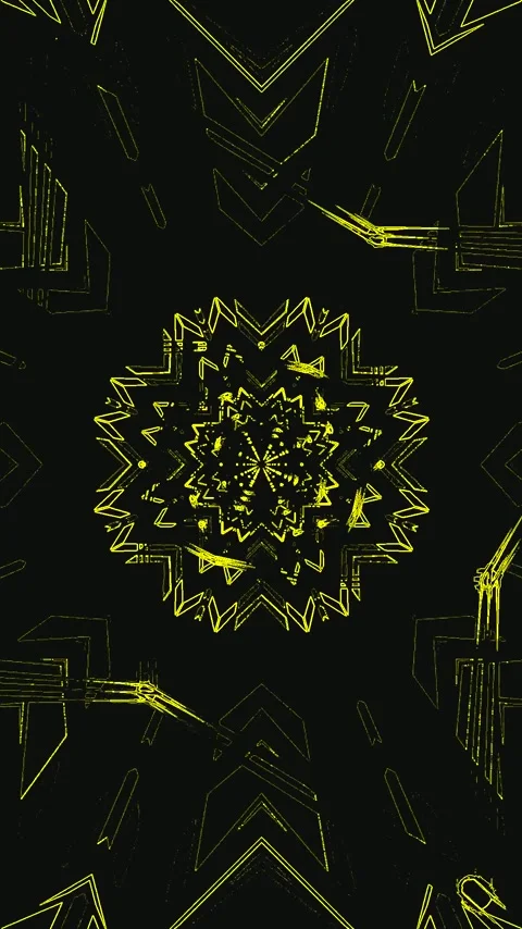 Tunnel video vj loop screensaver that creates a dynamic psychedelic visual .. Stock Footage 321572731