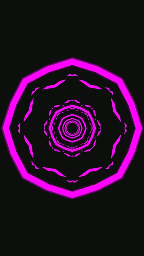 Tunnel video vj loop screensaver creating a mesmerizing seamless visual exp.. Stock Footage 321572790